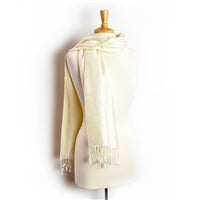 Scarf: Pashmina - Various Colors with Treble Clefs