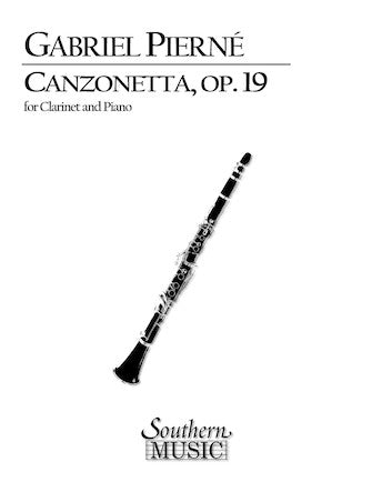 Pierne Canzonetta op. 19 Clarinet