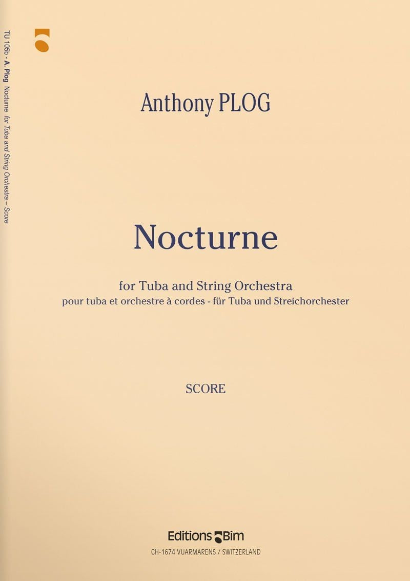 Plog Nocturne for tuba and string orchestra