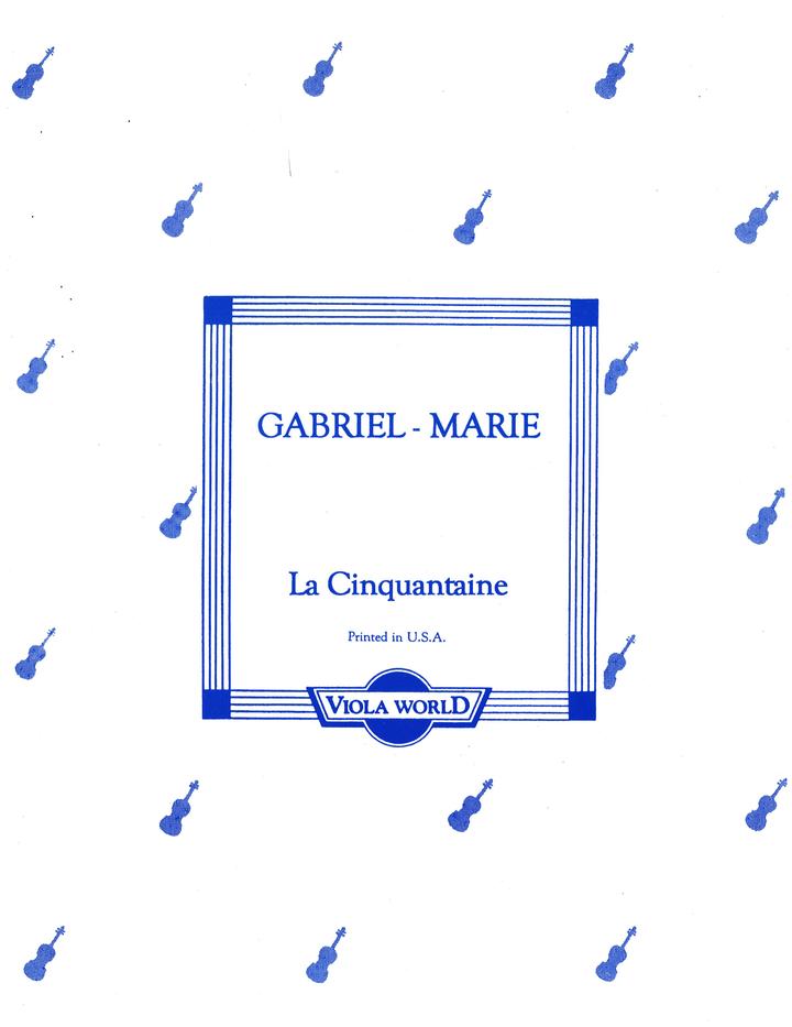 Gabriel-Marie La Cinquantaine