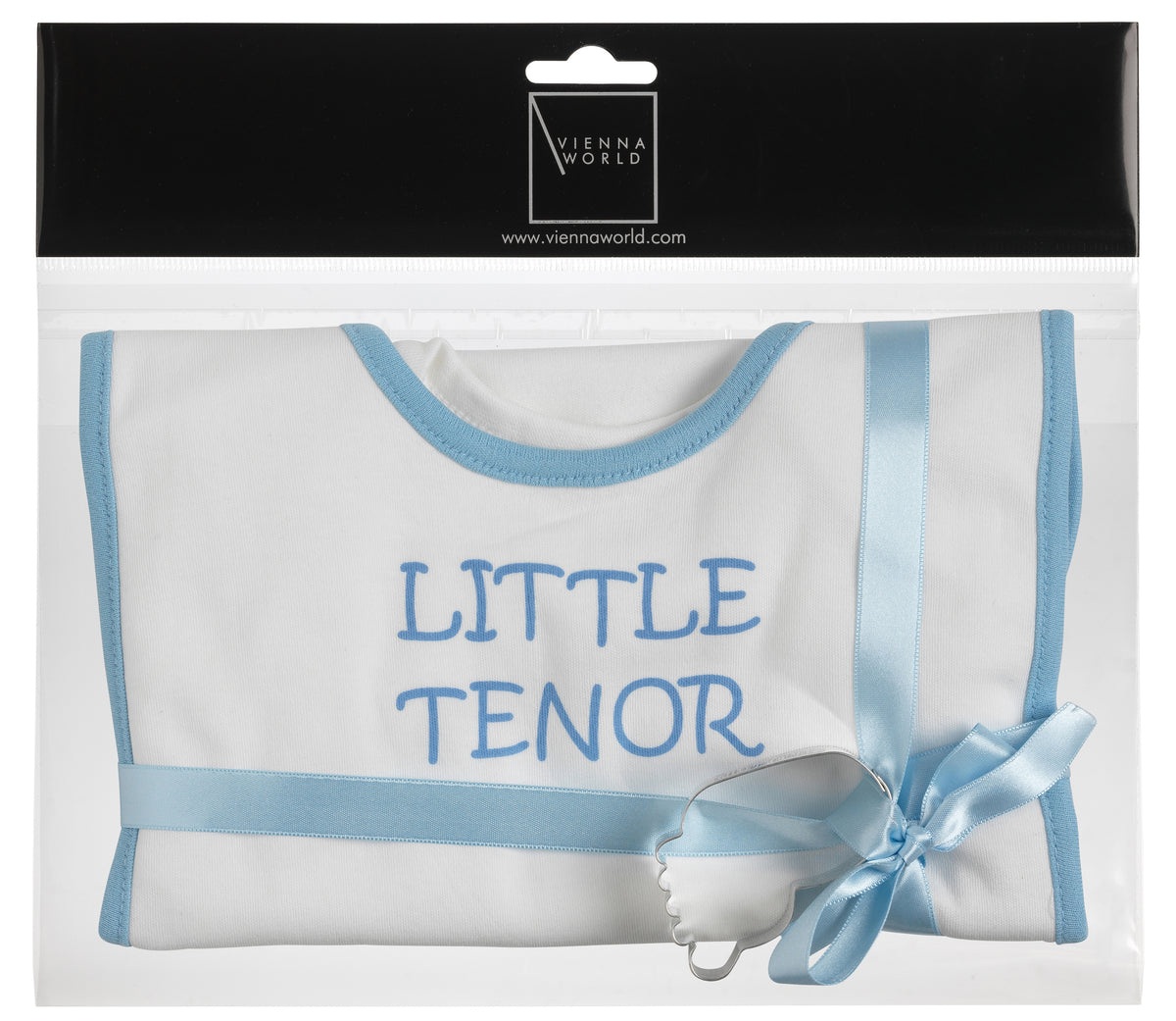 Onesie Gift Set: Little Tenor (onesie, bib, cookie cutter)