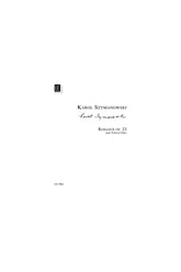 Szymanowski Romance Opus 23 in D major