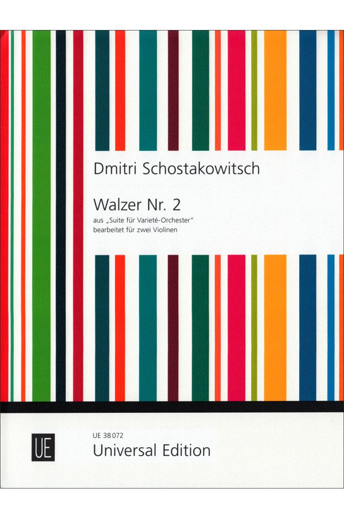 Shostakovich Walzer Nr. 2 for two violins
