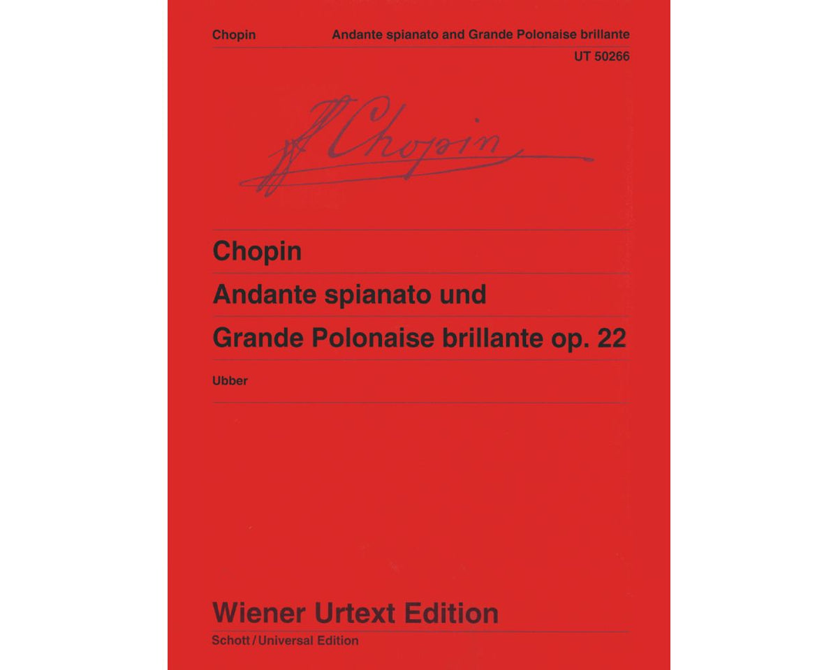 Chopin Andante Spianato and Grande Polonaise Brillante Opus 22