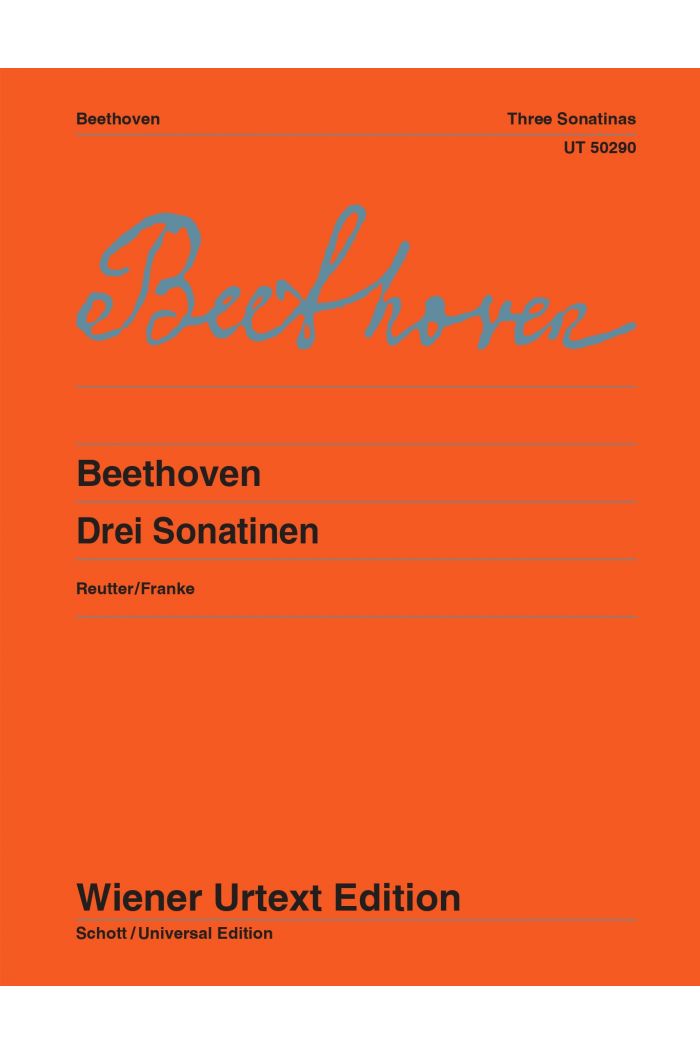 Beethoven Drei Sonatinen (3 Sonatinas)