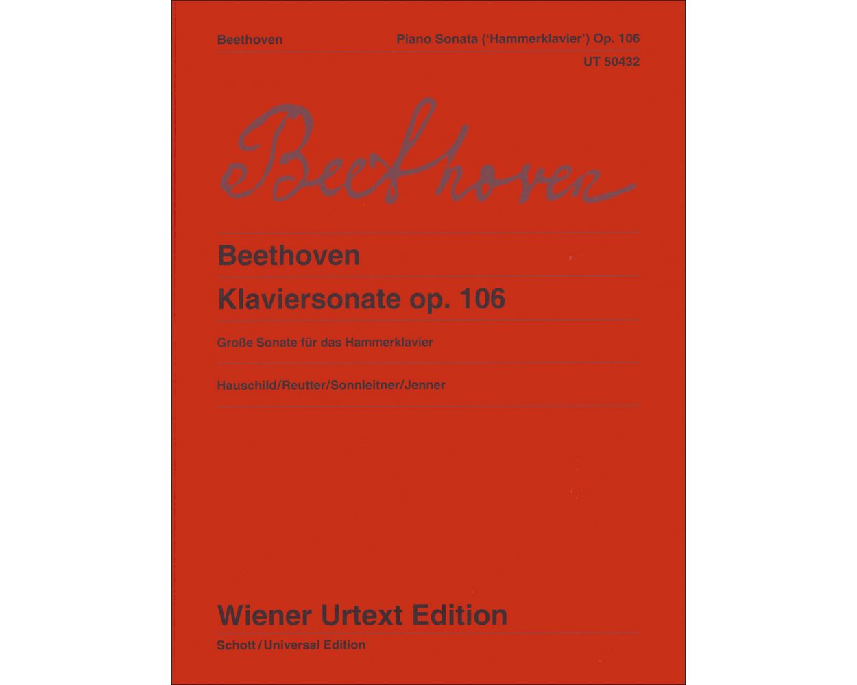 Beethoven Sonata No 29 Op 106