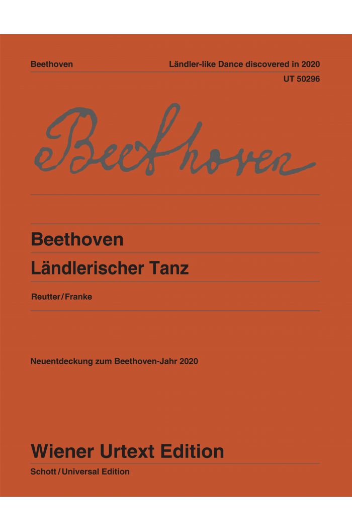 Beethoven Landlerischer Tanz