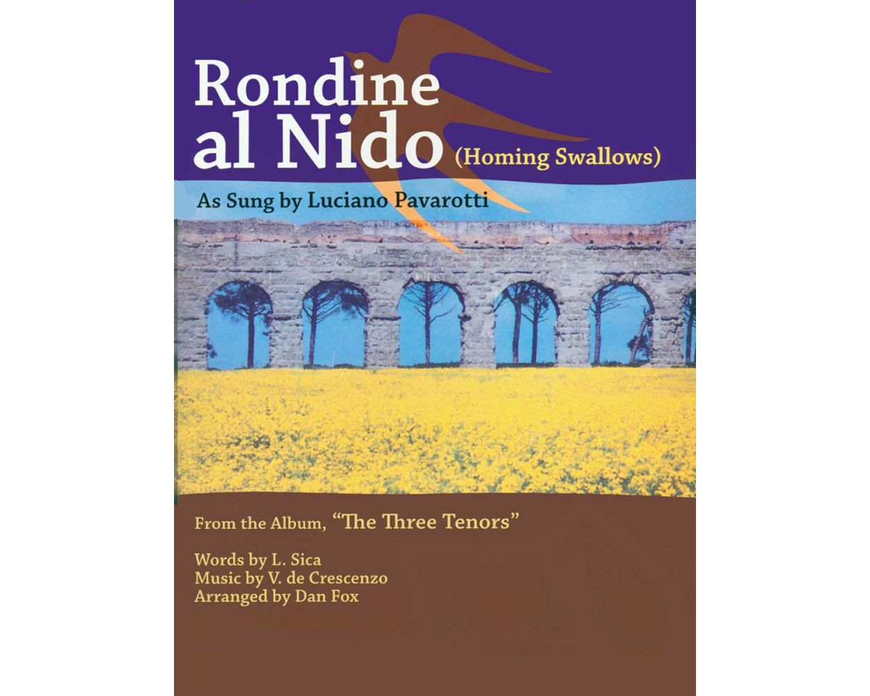 Crescenco Rondine Al Nido for Tenor & Piano in G major