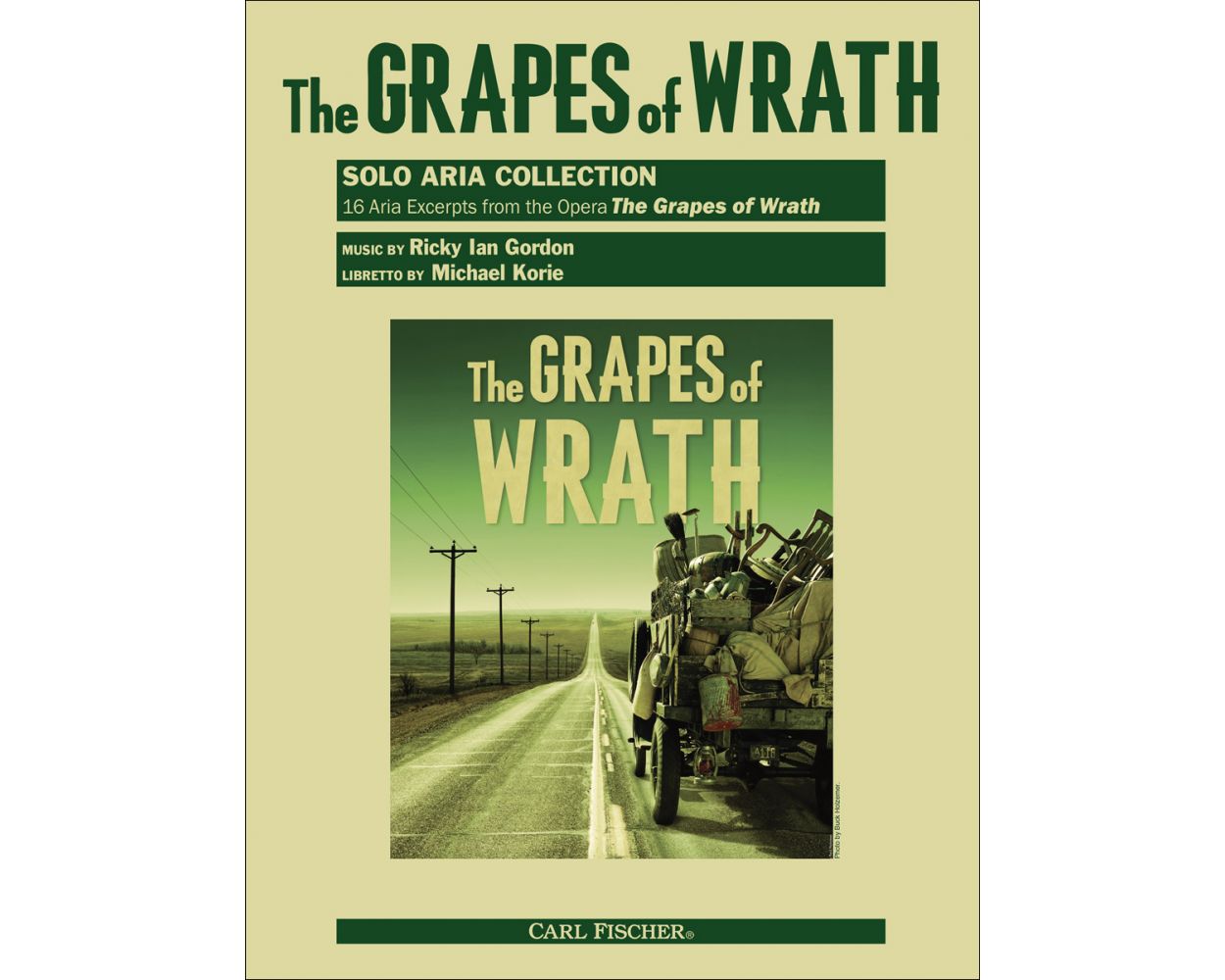 Gordon The Grapes of Wrath Solo Aria Collection