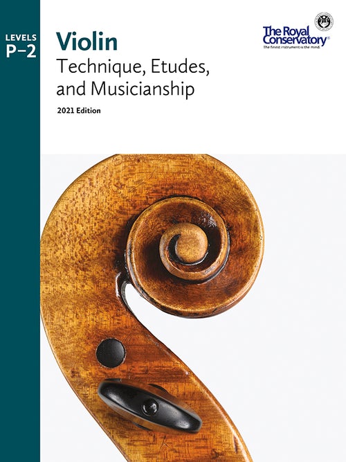 Violin Technique, Etudes, and Musicianship Prep-2, 2021 Edition