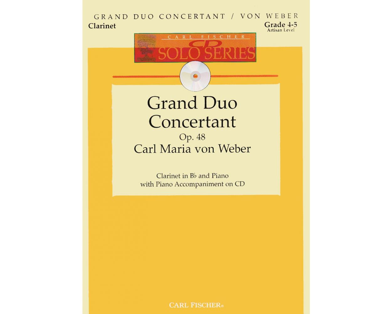 Weber Grand Duo Concertant Op. 48