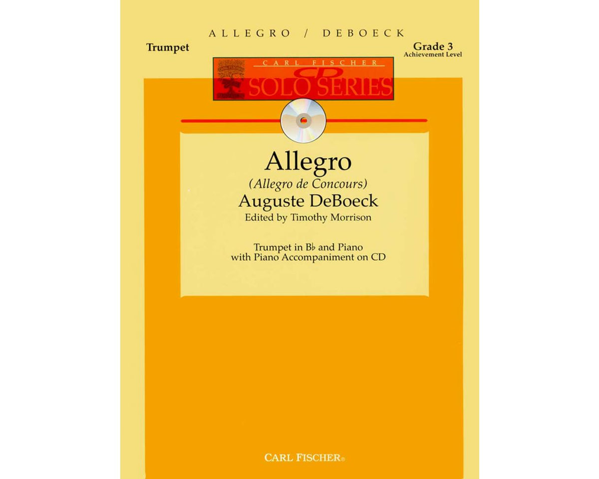 DeBoeck Allegro with CD Piano Accompaniment