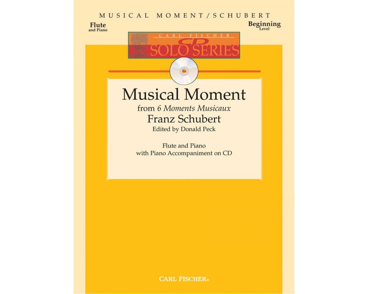 Schubert Musical Movements for Flute
