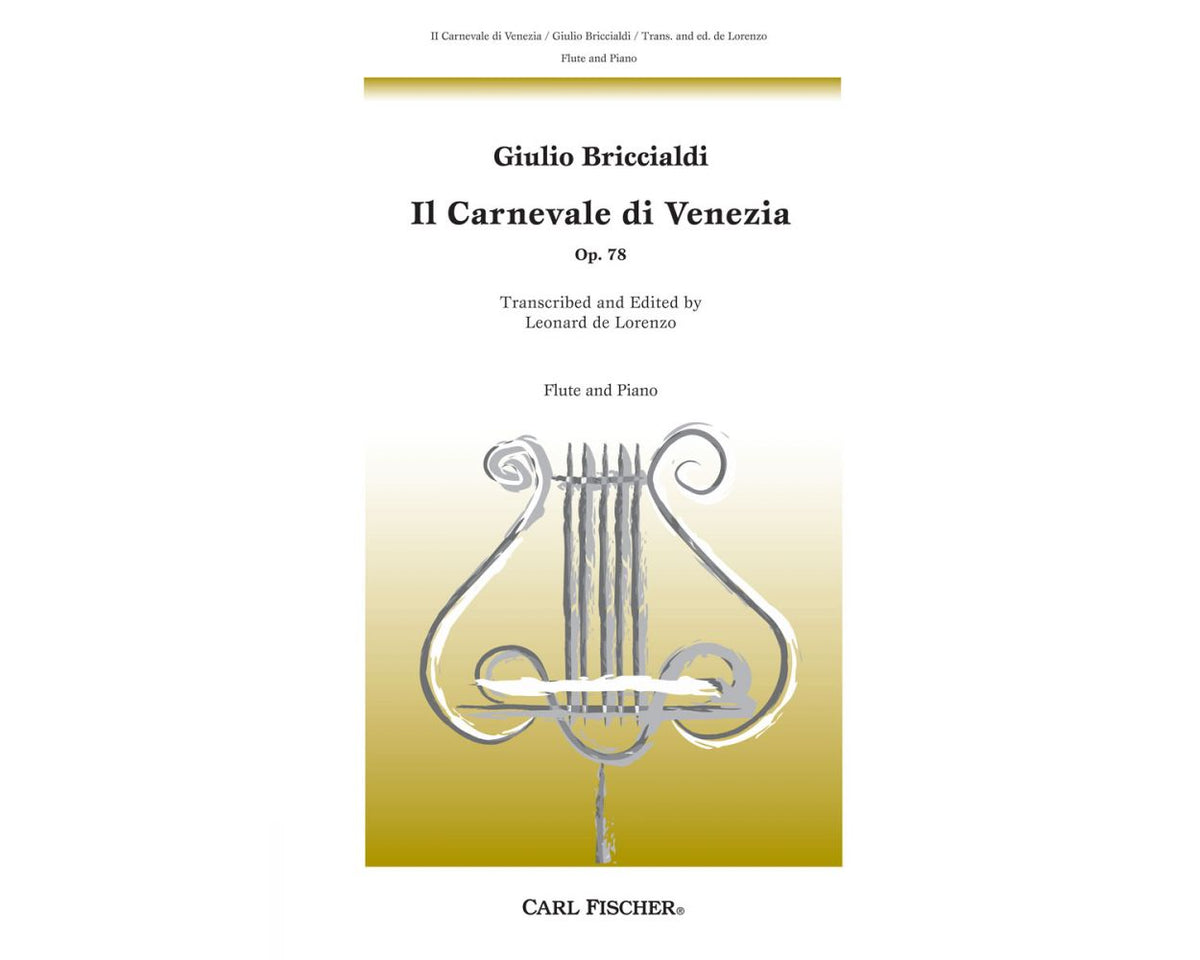 Briccialdi Il Carnevale Di Venezia Op. 78