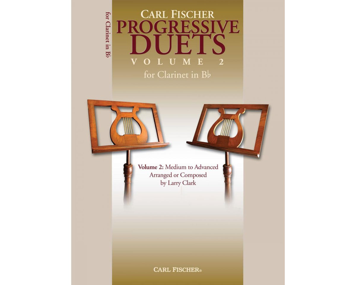 Clark  Progressive Duets Volume 2 for Clarinet in Bb