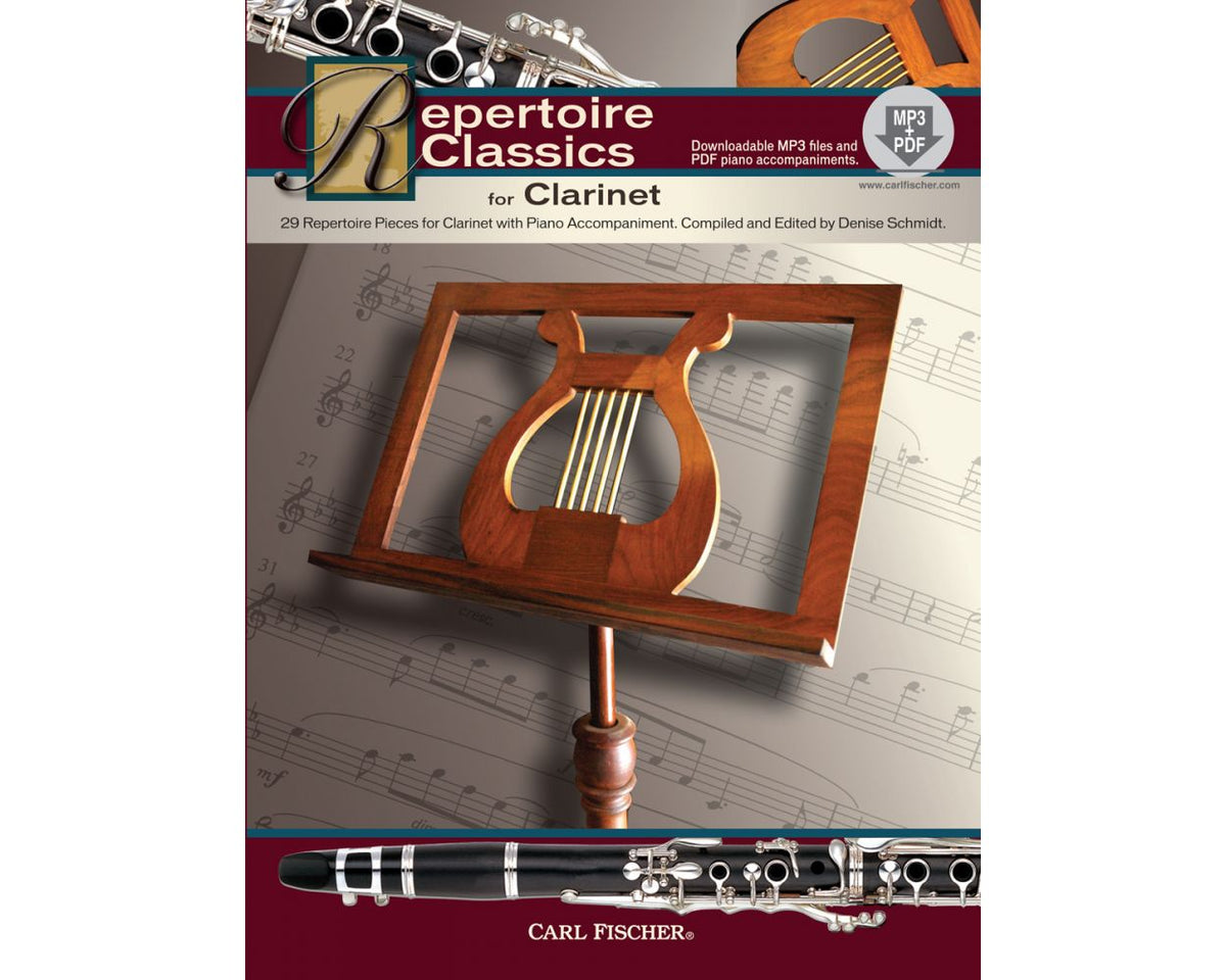 Repertoire Classics for Clarinet with CD