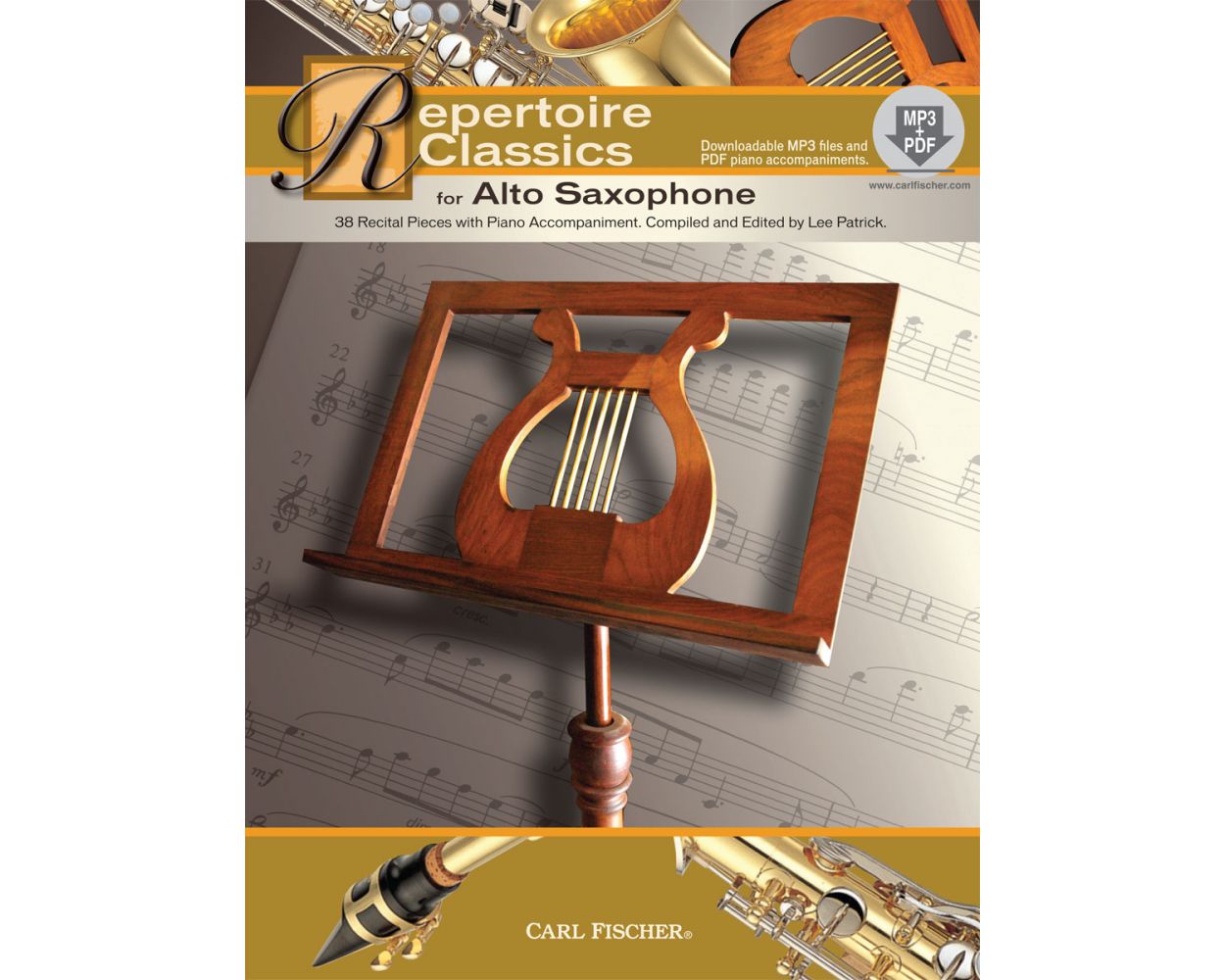 Repertoire Classics for Alto Saxophone with MP3 and PDF