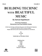 Applebaum Building Technic with Beautiful Music Volume 4