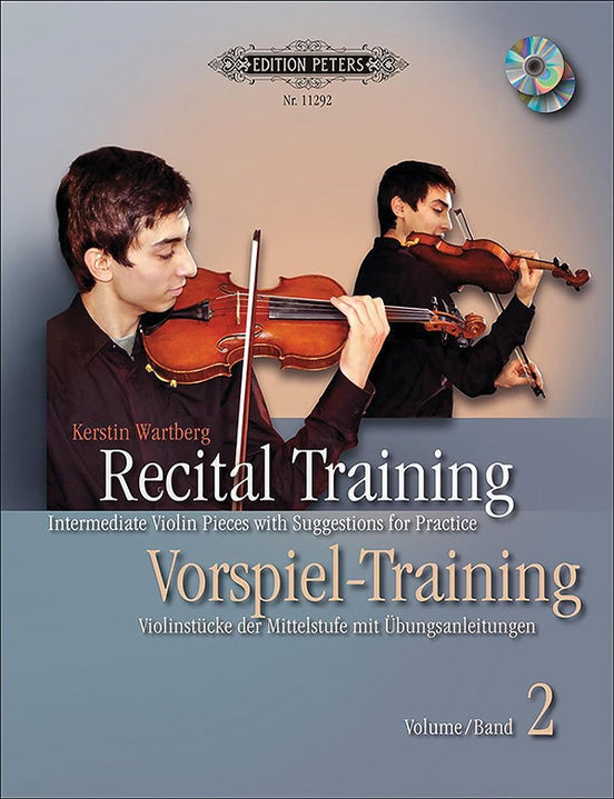 Wartberg Recital Training, Vol. 2 [incl. CD] Violin & Piano