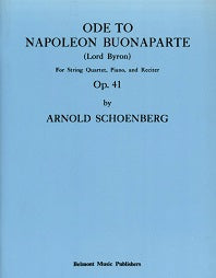 Schoenberg Ode to Naopleon Buonaparte Op. 41