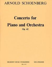 Schoenberg Piano Concerto Op. 42 Full Score