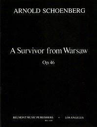 Schoenberg A Survivor from Warsaw Op. 46 Full Score