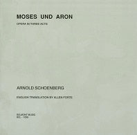 Schoenberg Moses und Aron Libretto