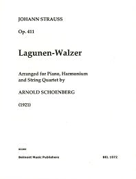 Strauss Lagunenwalzer Op. 411 Arranged by Schoenberg