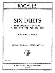Bach Six Duets, after Two-Part Inventions, S. 772, 773, 774, 779, 781, 786