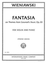 Wieniawski Fantasia on Themes from Gounod's Faust, Op. 20