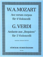 Mozart Ave verum corpus for 4 Cellos