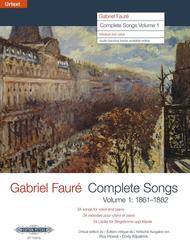 Faure Complete Songs Volume 1 - Medium Voice