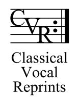 Rachmaninoff Aleko Vocal Score