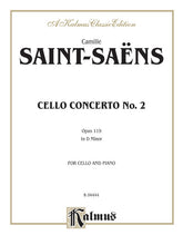 Saint-Saëns Cello Concerto No. 2, Opus 119