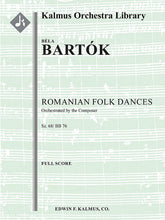 Bartok Romanian Folk Dances, Sz. 68/ BB 76