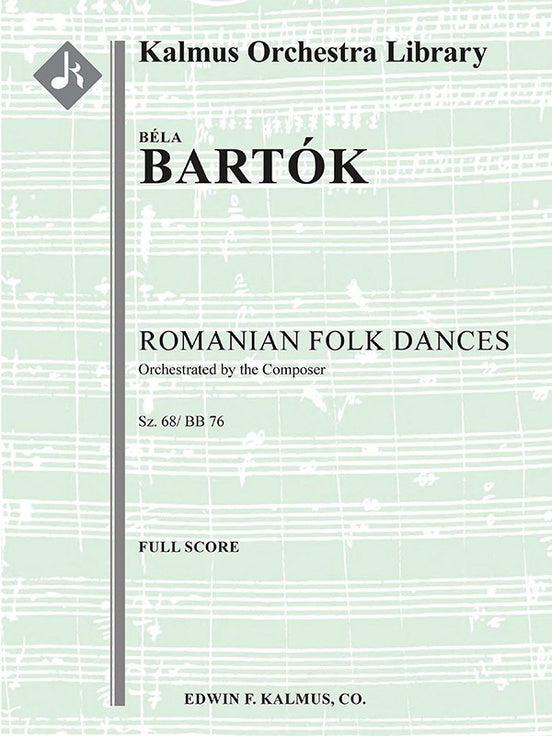 Bartok Romanian Folk Dances, Sz. 68/ BB 76