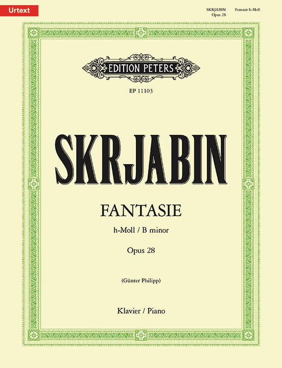 Scriabin Fantasy in B minor Op. 28