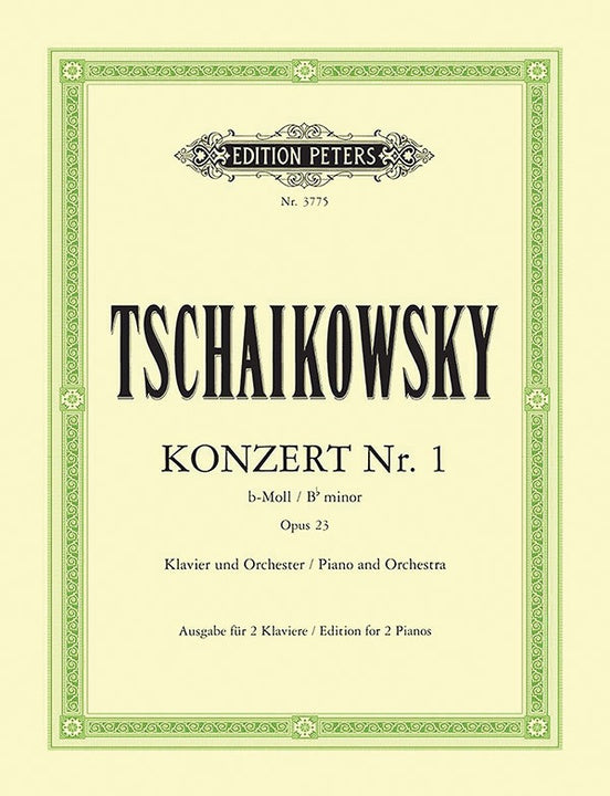 Tchaikovsky Piano Concerto No. 1 in B flat minor Op. 23 (Edition for 2 Pianos)