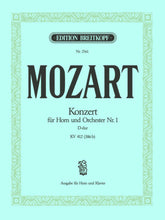 Mozart Horn Concerto No. 1, KV412