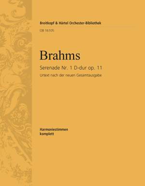 Brahms Serenade No. 1 in D major Op. 11