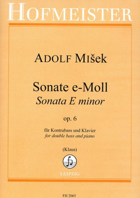 Misek: Sonata in E Minor Op. 6