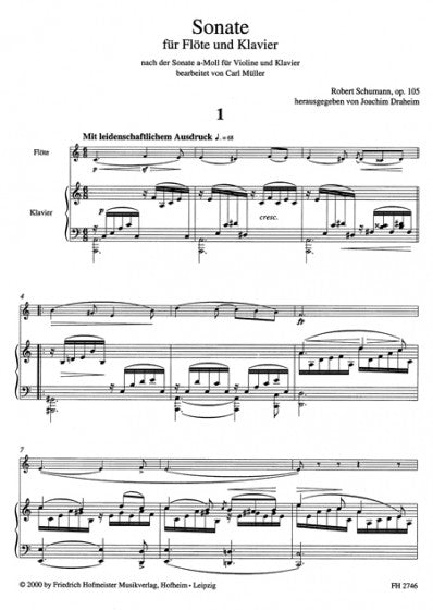 Schumann Sonata in A minor