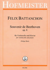 Battanchon Souvenir de Beethoven Op. 8