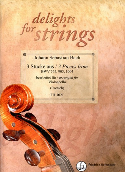 Bach 3 pieces from BVW 565, 903, and 1004