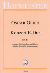 Geier Bass Concerto in E Major Op. 11
