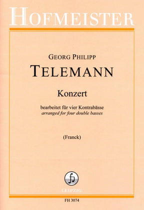 Telemann Concerto for 4 Double Basses TWV 40:202