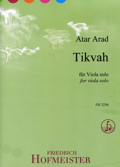 Arad Tikvah for Viola Solo