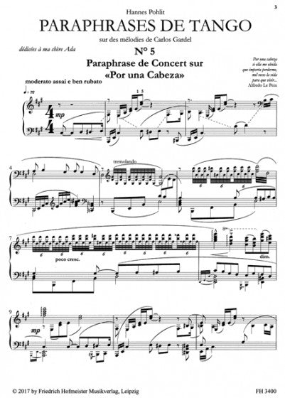Pohlit Paraphrases de Tango 2