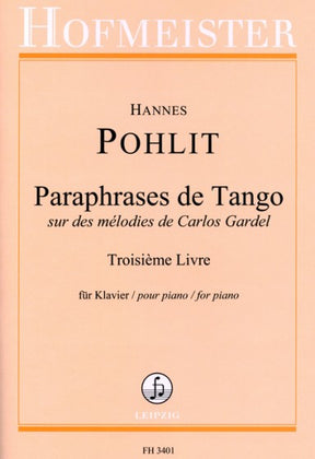 Pohlit Paraphrases de Tango Volume 3