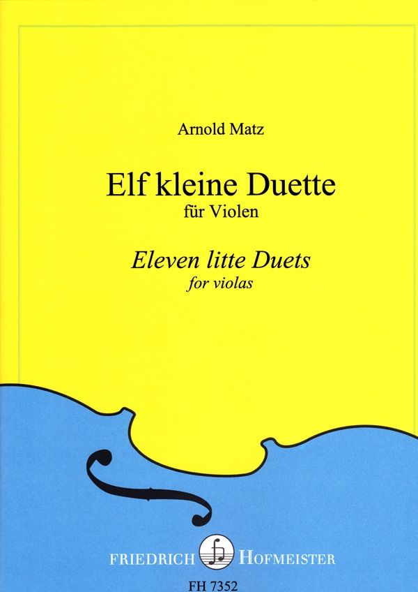 Matz Eleven Little Duets for Violas